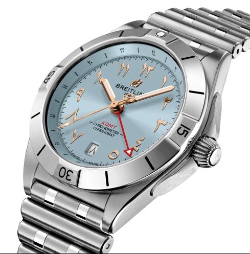 Review Breitling Chronomat 40 ADMT Replica watch A323989A1C1A1 - Click Image to Close